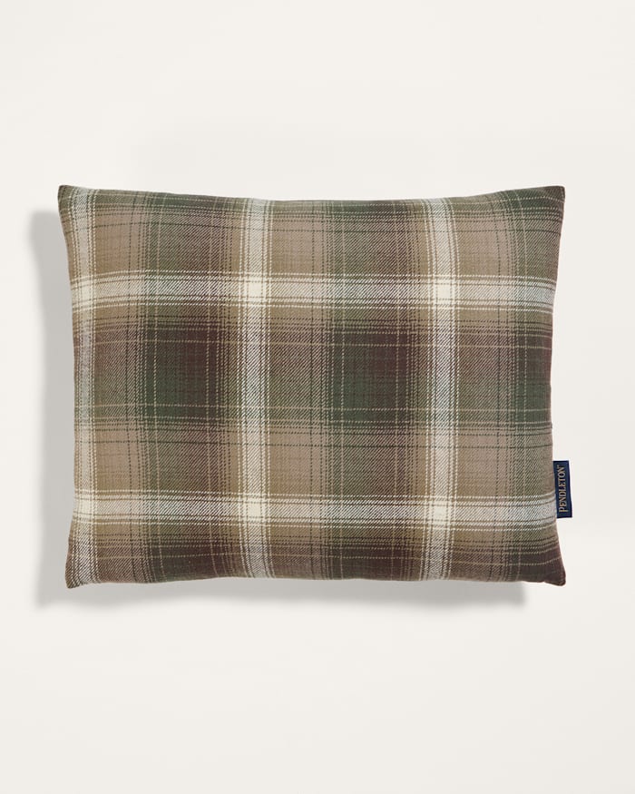 WOOL/CANVAS LUMBAR PILLOW